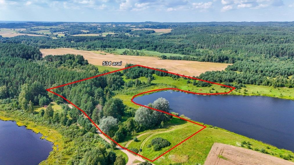 Parduodamas  sklypas Trakų r. sav., Gudžionių k., Stasio Biziulevičiaus g., 534 a ploto 1