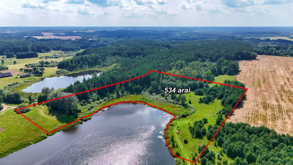 Parduodamas  sklypas Trakų r. sav., Gudžionių k., Stasio Biziulevičiaus g., 534 a ploto 3