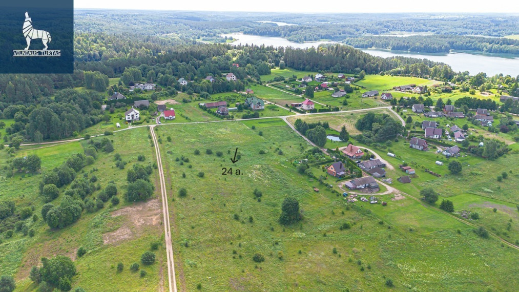 Parduodamas  sklypas Kalno g., Aukštadvario mstl., Trakų r. sav., 24 a ploto 1