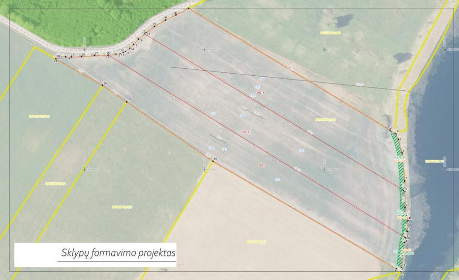 Parduodamas  sklypas Plotų vs., Širvintų r. sav., 85.82 a ploto 6