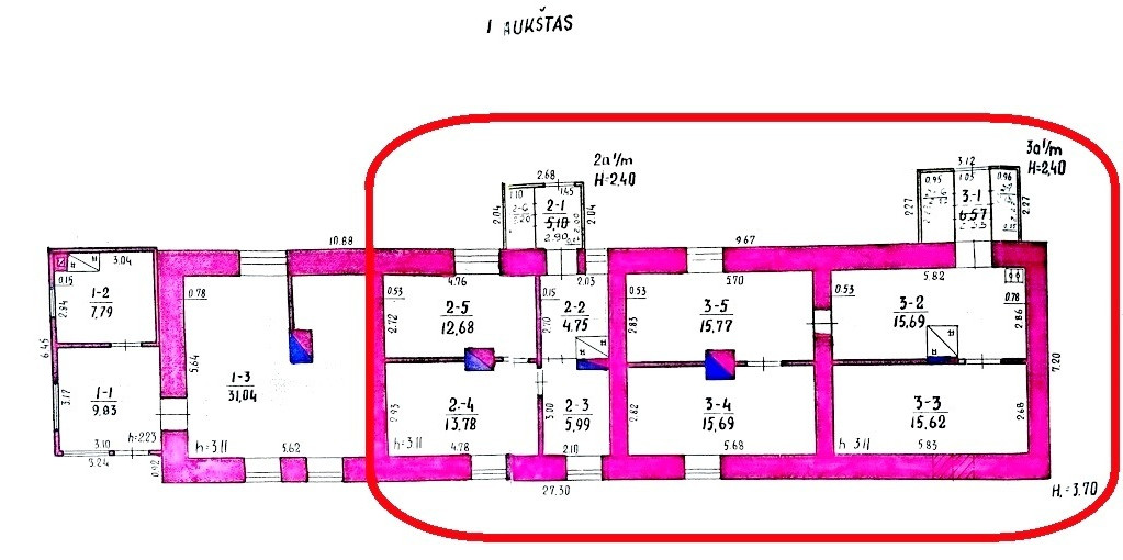 Parduodamas butas Kaštonų g., Leipalingio mstl., Druskininkų sav., 114.11 m2 ploto, 5 kambariai 29