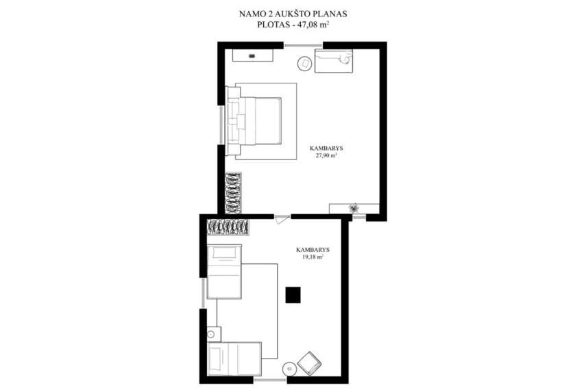 Parduodamas namas Mėtų g., Rastinėnų k., Vilniaus r. sav., 160 m2 ploto, 2 aukštai 27