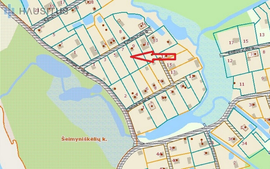 Parduodamas namas Elmos 1-oji g., Šeimyniškėlių k., 34.07 kv.m ploto 45