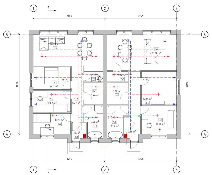 Parduodamas namas Barškių g., Paupiai, Klaipėdos m., Klaipėdos m. sav., 90 m2 ploto, 1 aukštai 7