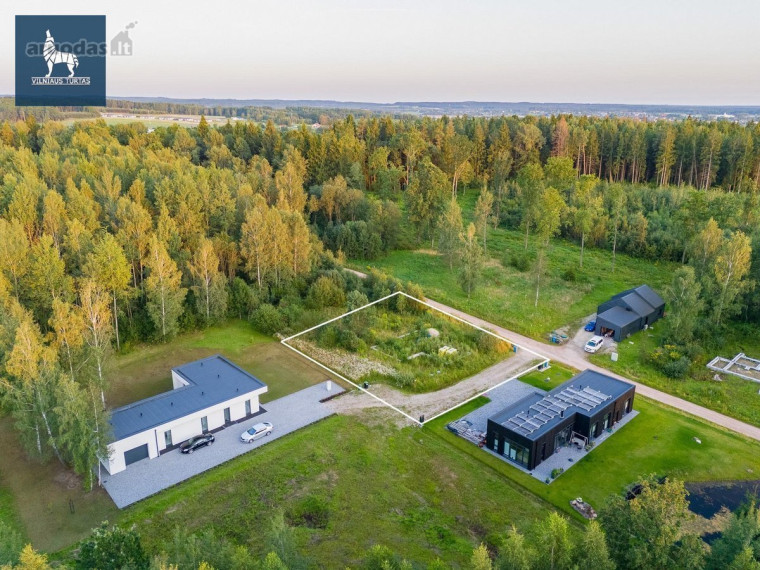 Parduodamas  sklypas Paribio g., Paliepių k., Vilniaus r. sav., 15 a ploto 8