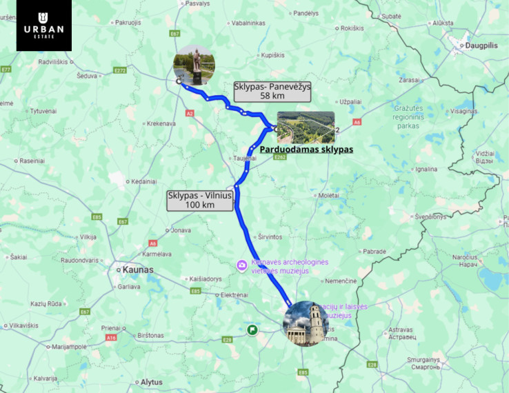Parduodamas išskirtinis sklypų kvartalas Anykščiuose prie Šaltupio 12