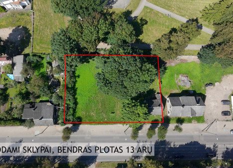 Parduodamas sklypas Žemaitės g., Centre, Šiauliuose, 13 a ploto Parduodamas sklypas Žemaitės g., Centre, Šiauliuose, 13 a ploto