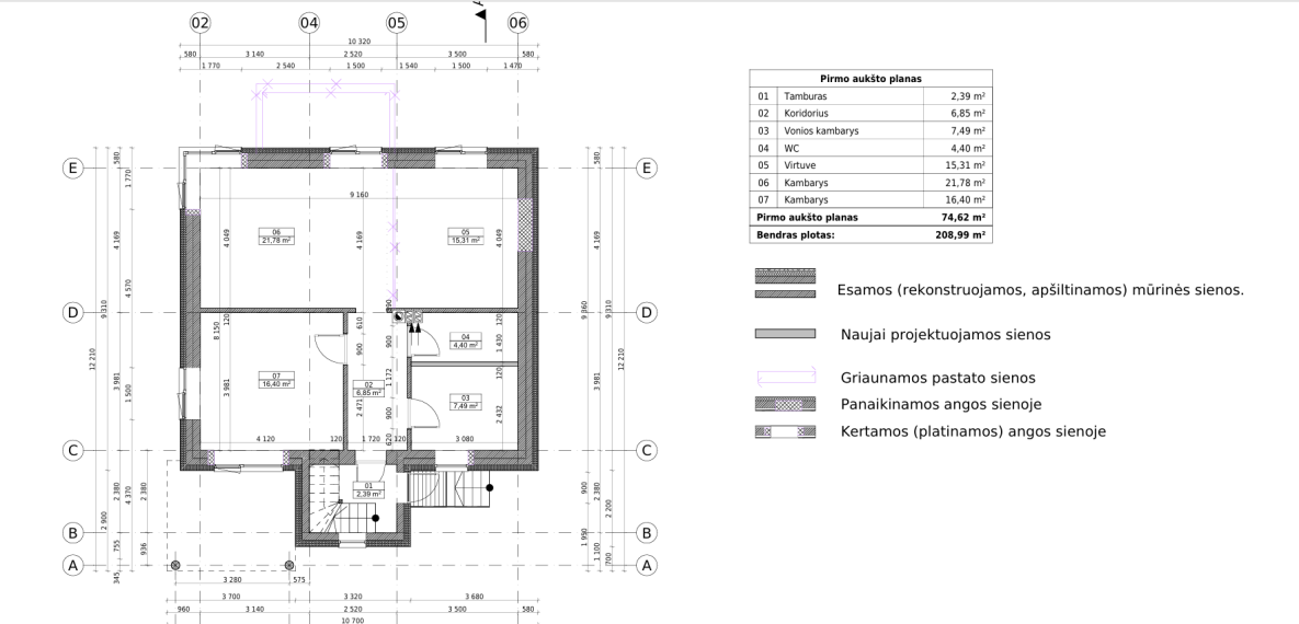Parduodamas namas M. K. Čiurlionio g., Kalvarijos m., Kalvarijos sav., 208.99 m² ploto 4 kambariai 34
