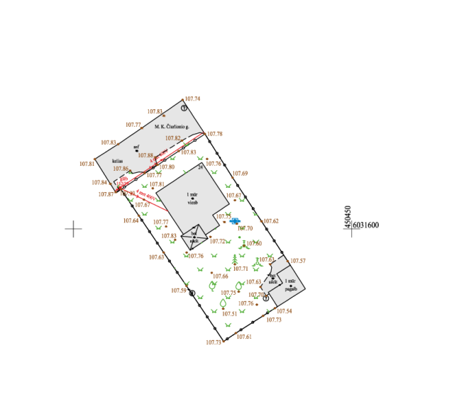 Parduodamas namas M. K. Čiurlionio g., Kalvarijos m., Kalvarijos sav., 208.99 m² ploto 4 kambariai 1