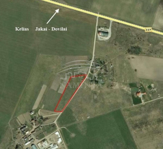 Parduodamas  sklypas Kiškėnų k., Klaipėdos r. sav., 11 a ploto 2