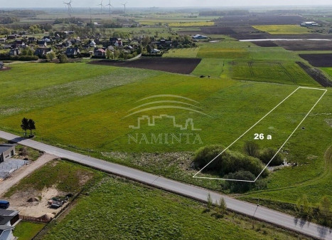 Parduodamas  sklypas Girkalių k., Klaipėdos r. sav., 26 a ploto