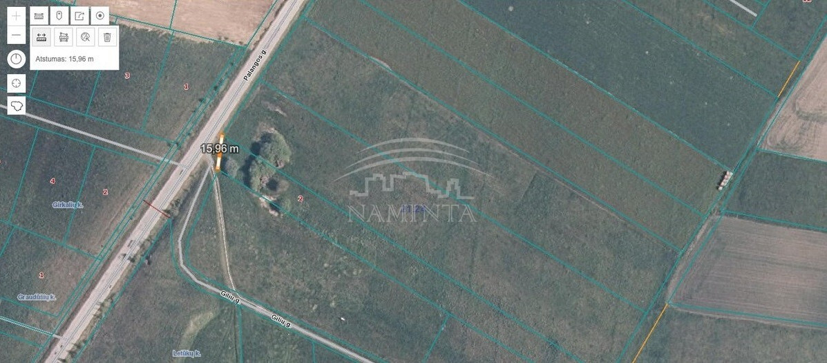 Parduodamas  sklypas Girkalių k., Klaipėdos r. sav., 26 a ploto 8