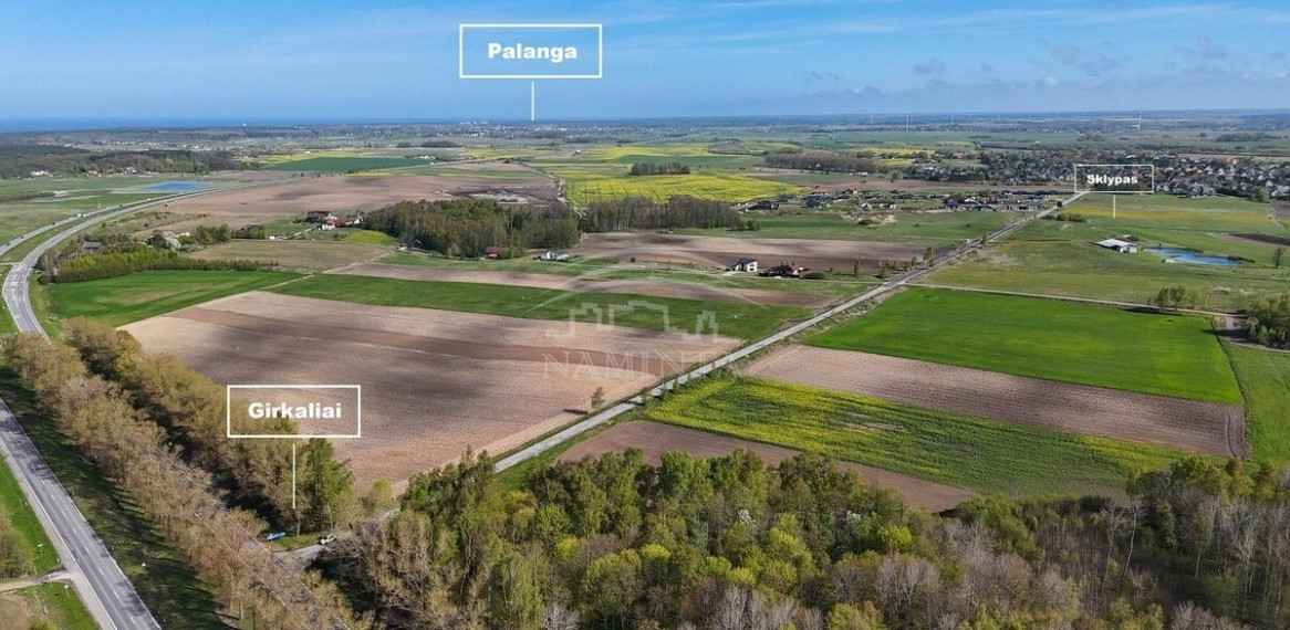 Parduodamas  sklypas Girkalių k., Klaipėdos r. sav., 26 a ploto 10