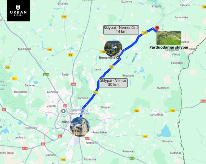 Parduodamas sklypas Družilių k., 91.42 a ploto 12