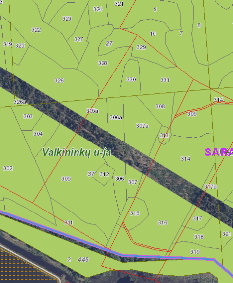 Parduodamas sklypas Žilinčiškių k., Varėnos r. sav., 1109.89 a ploto 12