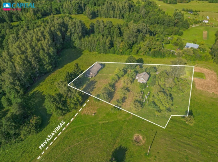 Parduodamas namas Laukų g., Ulyškų k., Alytaus r. sav., 49.95 m2 ploto, 1 aukštai 5