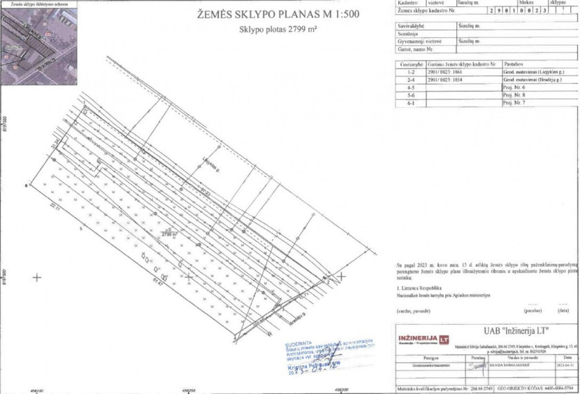 Parduodamas komercinės paskirties sklypas Liejyklos g., Verduliai, Šiaulių m., Šiaulių m. sav., 27.99 a ploto 10