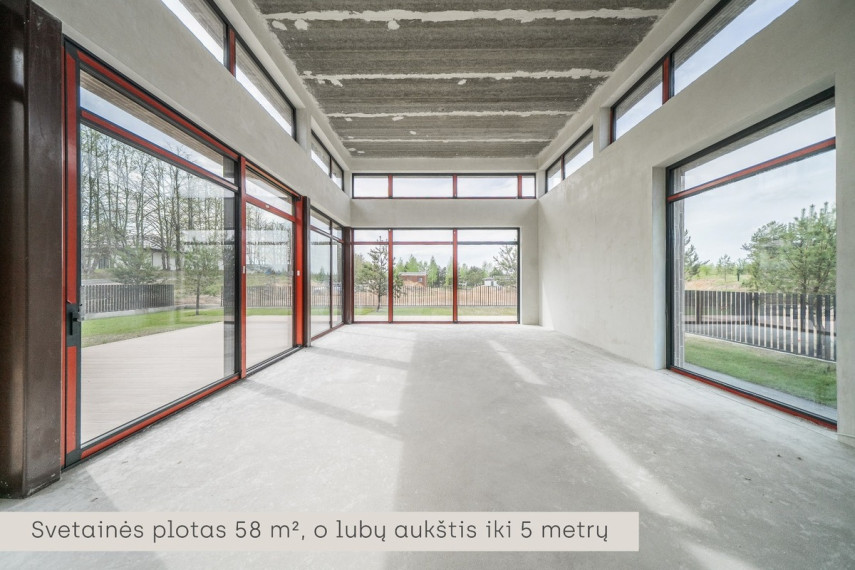 Parduodamas namas Jurginų g., Lindiniškių k., Vilniaus r. sav., 225 m2 ploto, 1 aukštai 32
