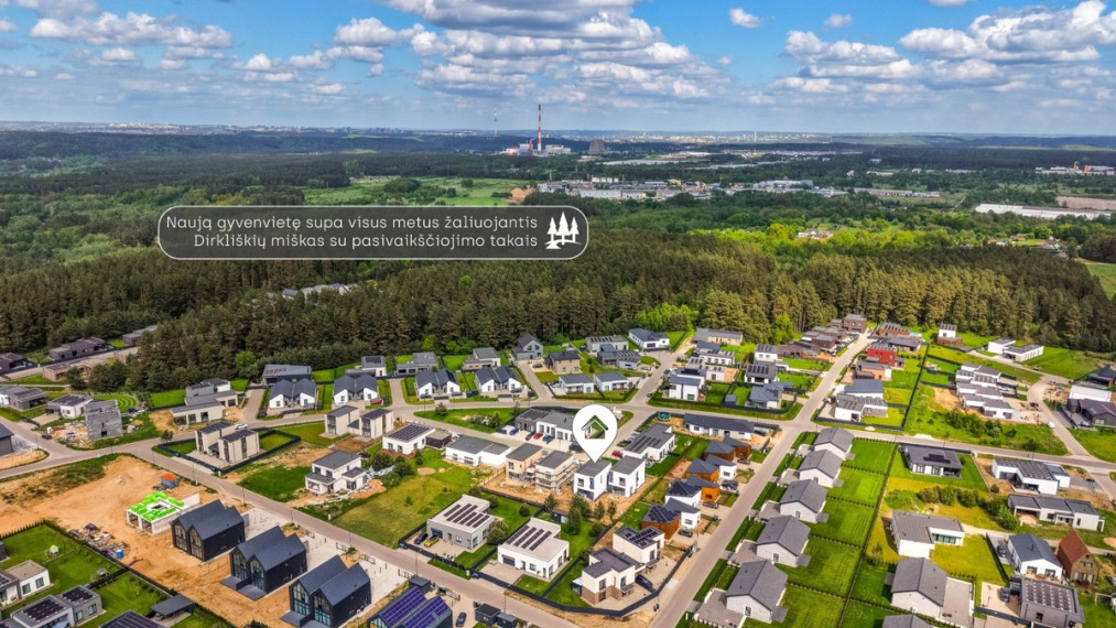 Parduodamas namas Grendavės g., Aukštieji Paneriai, Vilniaus m., Vilniaus m. sav., 128 m2 ploto, 2 aukštai 35