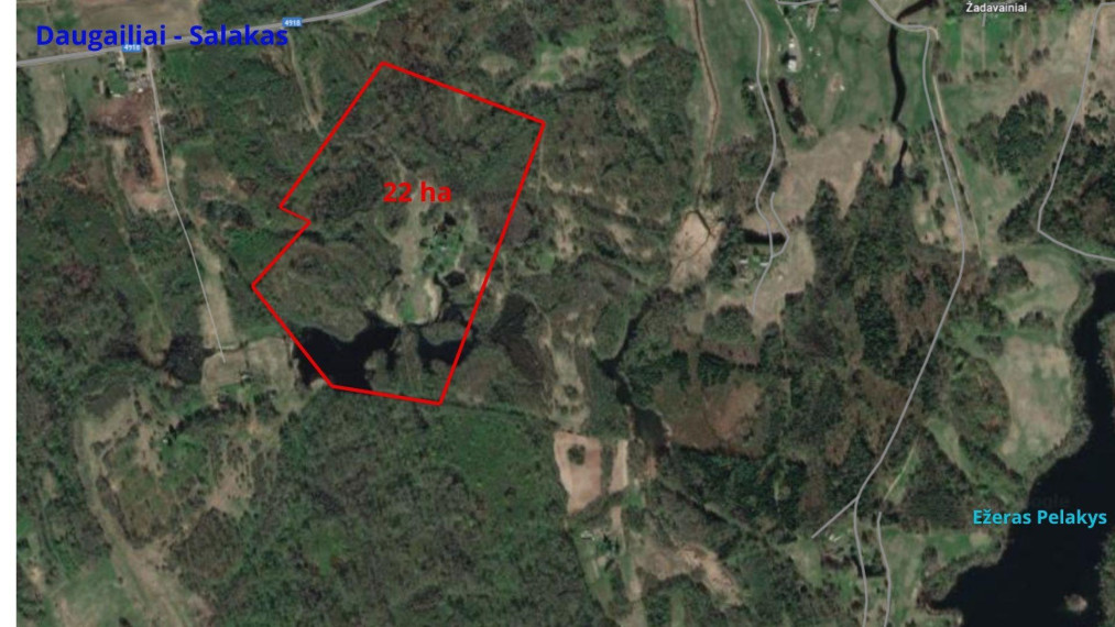 Parduodamas sklypas Purviniškio k., Utenos r. sav., 2250 a ploto 5