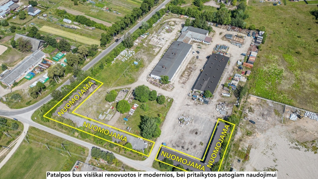 Nuomojamos gamybinės, kitos paskirties, paslaugų, prekybos, sandėliavimo patalpos Tujų g., Raudondvario k., Kauno r. sav., 80 m2 ploto 12