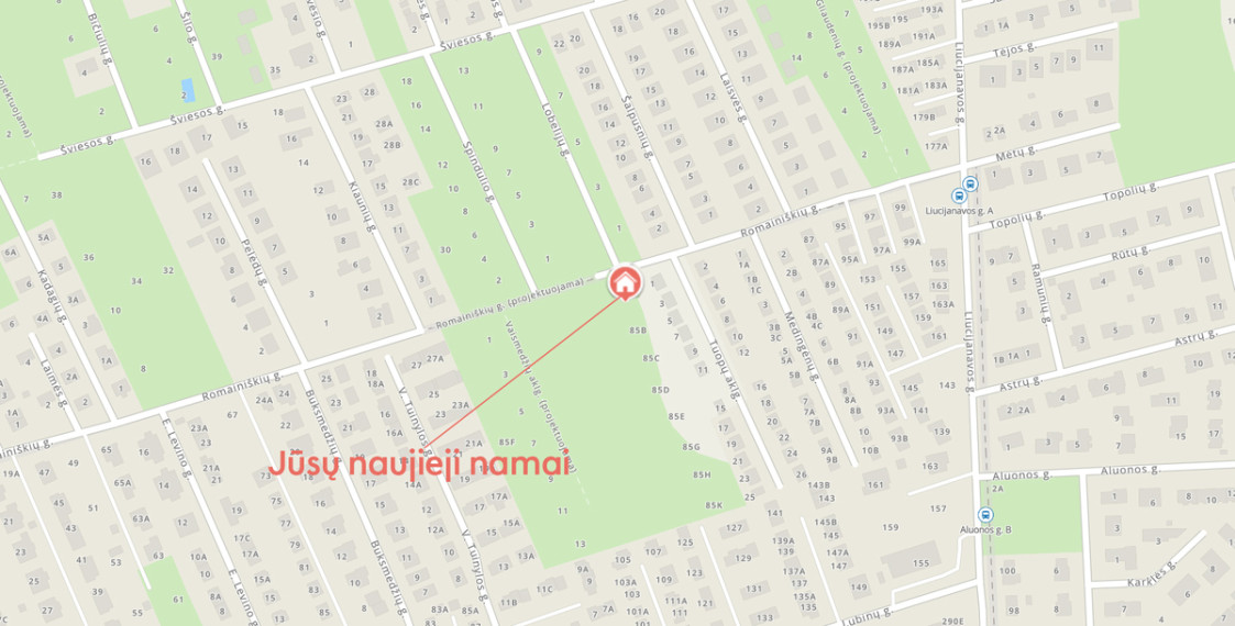Parduodamas namas Romainiškių g., Romainiai, Kauno m., Kauno m. sav., 77.08 m2 ploto, 2 aukštai 33