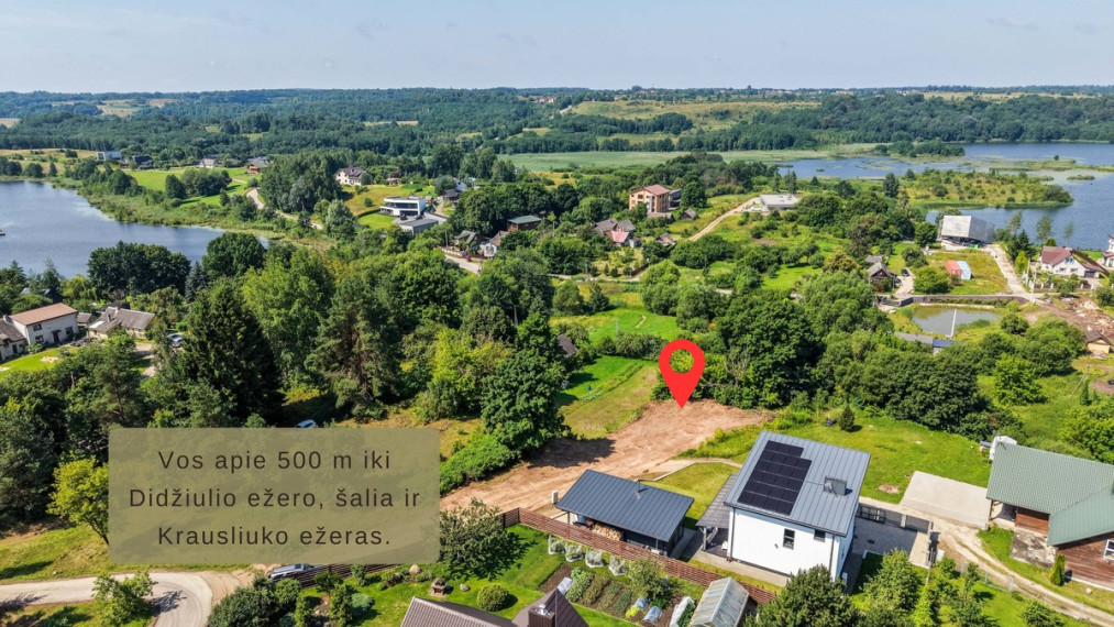 Parduodamas  sklypas Kalno g., Dėdeliškių k., Trakų r. sav., 9.11 a ploto 5