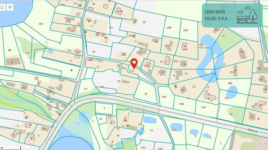 Parduodamas  sklypas Kalno g., Dėdeliškių k., Trakų r. sav., 9.11 a ploto 12