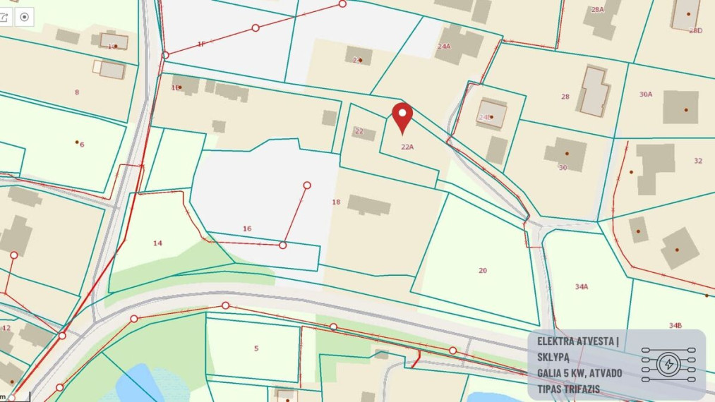 Parduodamas  sklypas Kalno g., Dėdeliškių k., Trakų r. sav., 9.11 a ploto 13