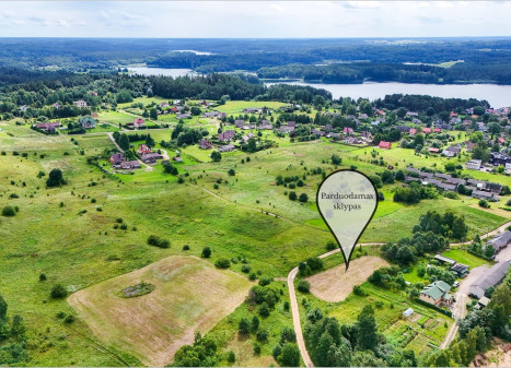 Parduodamas  sklypas Skrebės g., Aukštadvario mstl., Trakų r. sav., 18.41 a ploto