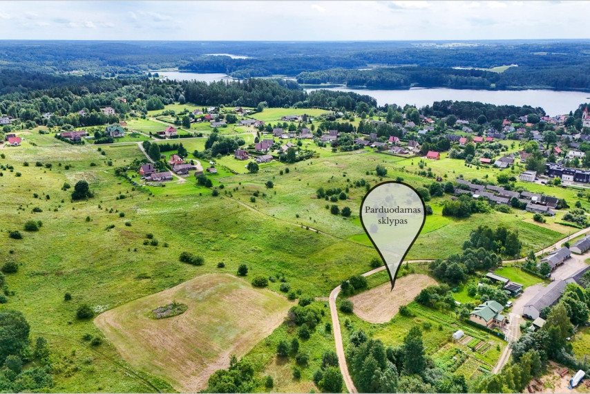 Parduodamas  sklypas Skrebės g., Aukštadvario mstl., Trakų r. sav., 18.41 a ploto 1