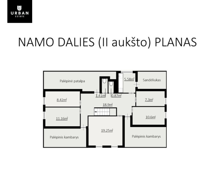 Parduodamas namas L. Vaineikio g., , Palangoje, 90.81 kv.m ploto 19