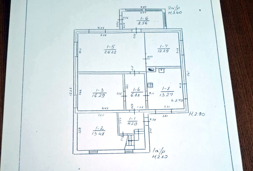 Parduodamas namas Traidenio g., Kernavės mstl., Širvintų r. sav., 192 m2 ploto, 1 aukštai 4