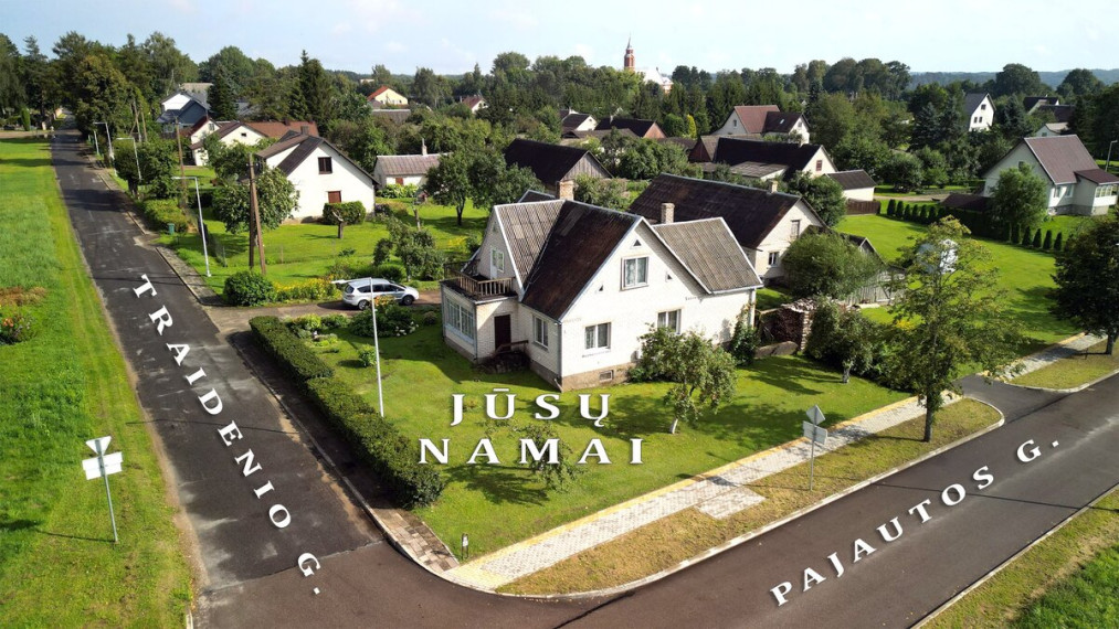 Parduodamas namas Traidenio g., Kernavės mstl., Širvintų r. sav., 192 m2 ploto, 1 aukštai 1