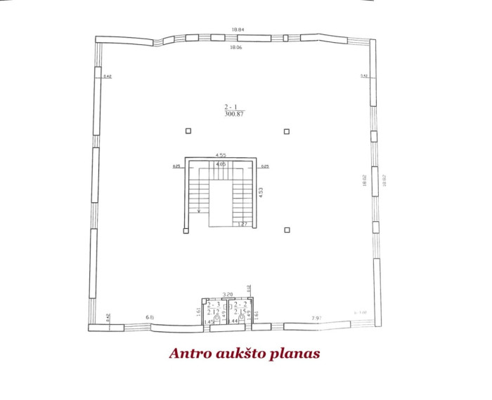 Parduodamos administracinės, gamybinės, kitos paskirties, paslaugų, prekybos patalpos Telšių g., Naujininkai, Vilniaus m., Vilniaus m. sav., 938.85 m2 ploto 27