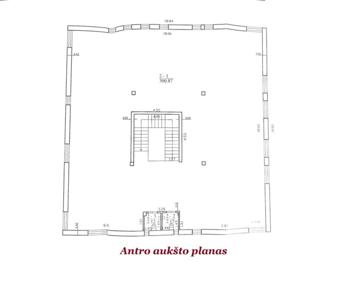 Nuomojamos administracinės, gamybinės, kitos paskirties, paslaugų, prekybos patalpos Telšių g., Naujininkai, Vilniaus m., Vilniaus m. sav., 938.85 m2 ploto 26