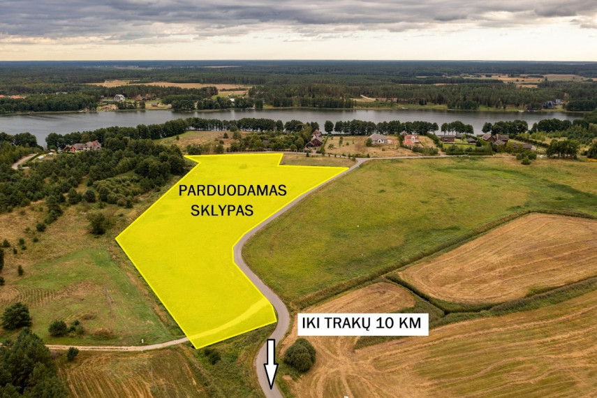 Parduodamas  sklypas Markininkų k., Trakų r. sav., 286.51 a ploto 4