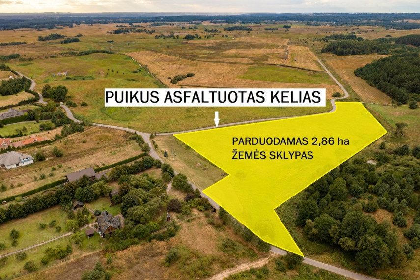 Parduodamas  sklypas Markininkų k., Trakų r. sav., 286.51 a ploto 5