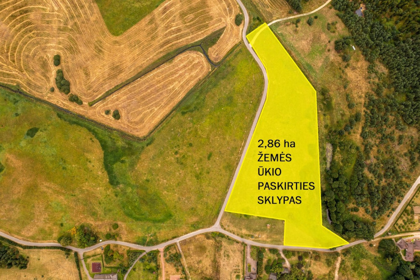 Parduodamas  sklypas Markininkų k., Trakų r. sav., 286.51 a ploto 1