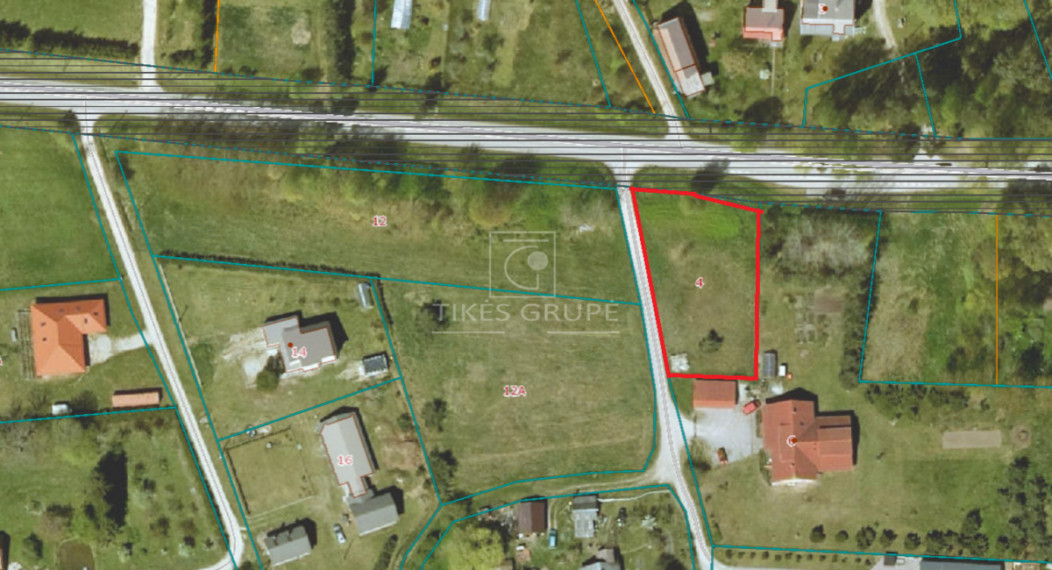 Parduodamas  sklypas Pangesų k., Klaipėdos r. sav., 13 a ploto 5