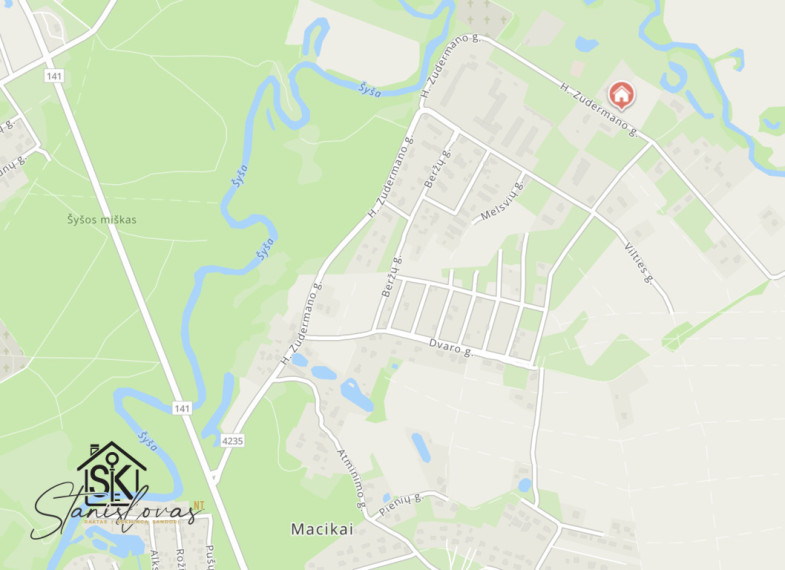 PARDUODAMI NAMŲ VALDOS ŽEMĖS SKLYPAI ŠILUTĖS RAJONE, MACIKŲ K., H.ZUDERMANO G. 16