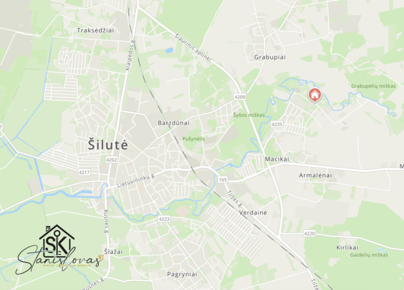 PARDUODAMI NAMŲ VALDOS ŽEMĖS SKLYPAI ŠILUTĖS RAJONE, MACIKŲ K., H.ZUDERMANO G. 17