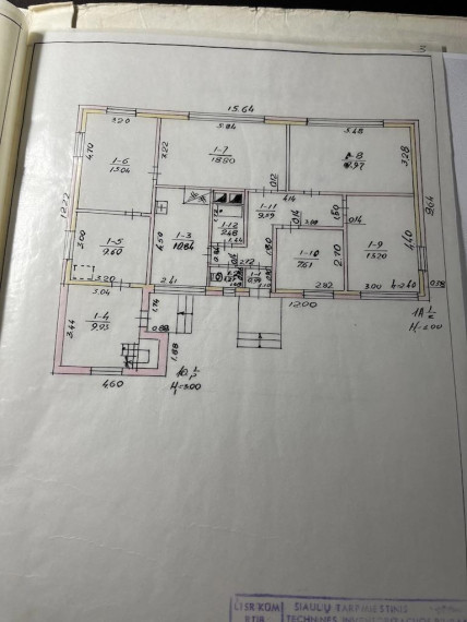Parduodamas namas Baisogalos mstl., Radviliškio r. sav., 214.01 m² ploto 10 kambarių 24