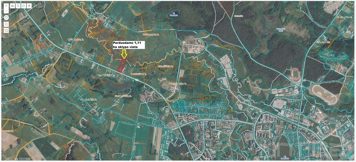 Parduodamas sklypas Kauliniškio k., 111 a ploto 2