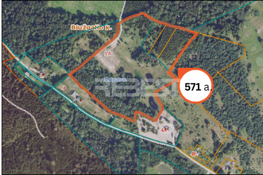 Parduodamas namų valdos paskirties sklypas Blužgalio k., Blužgalio k., Šiaulių r. sav., 571 a ploto 18