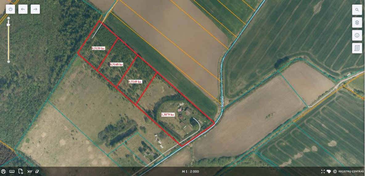 Parduodamas namas Luponių k., Šiaulių r. sav., 76.80 m² ploto 4 kambariai 32