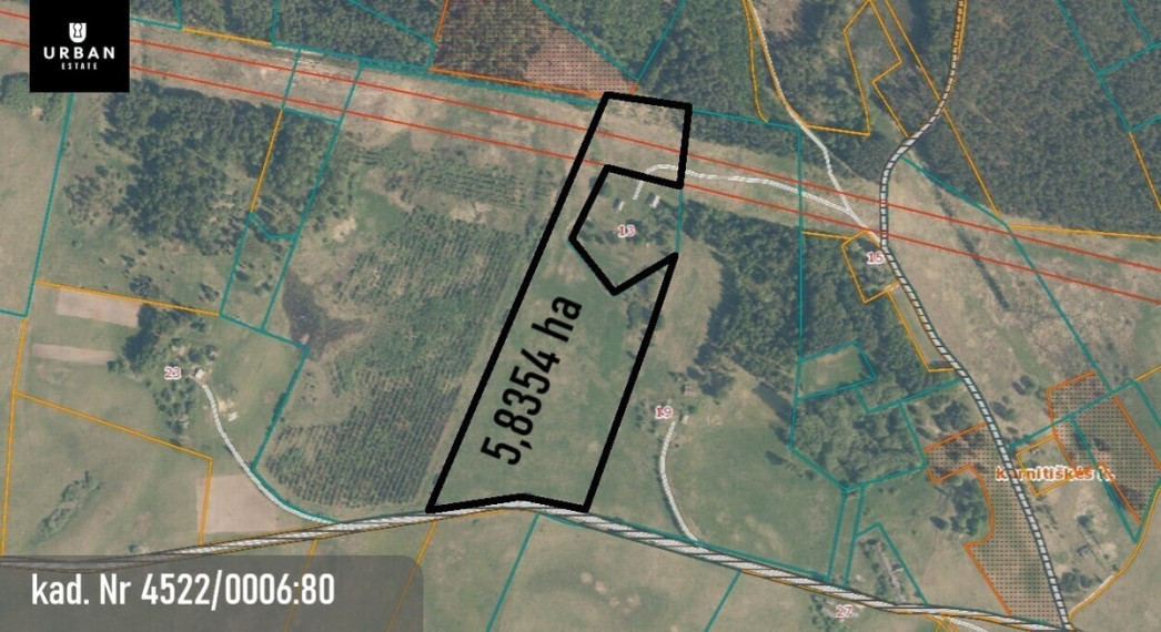 Parduodami sklypai Plavėjų k. Dūkšto sen. Ignalinos r. 11,45 ha. ploto žemės ūkio 3