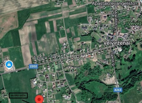 Parduodamas  sklypas Veiviržėnų mstl., Klaipėdos r. sav., 24 a ploto
