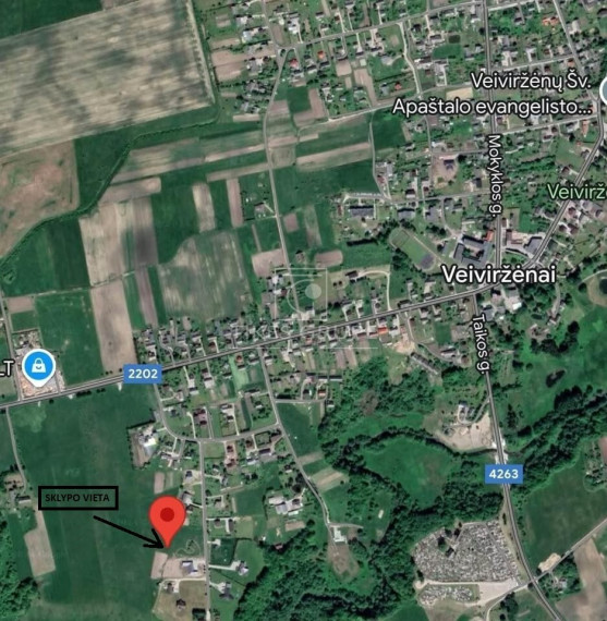 Parduodamas  sklypas Veiviržėnų mstl., Klaipėdos r. sav., 24 a ploto 1
