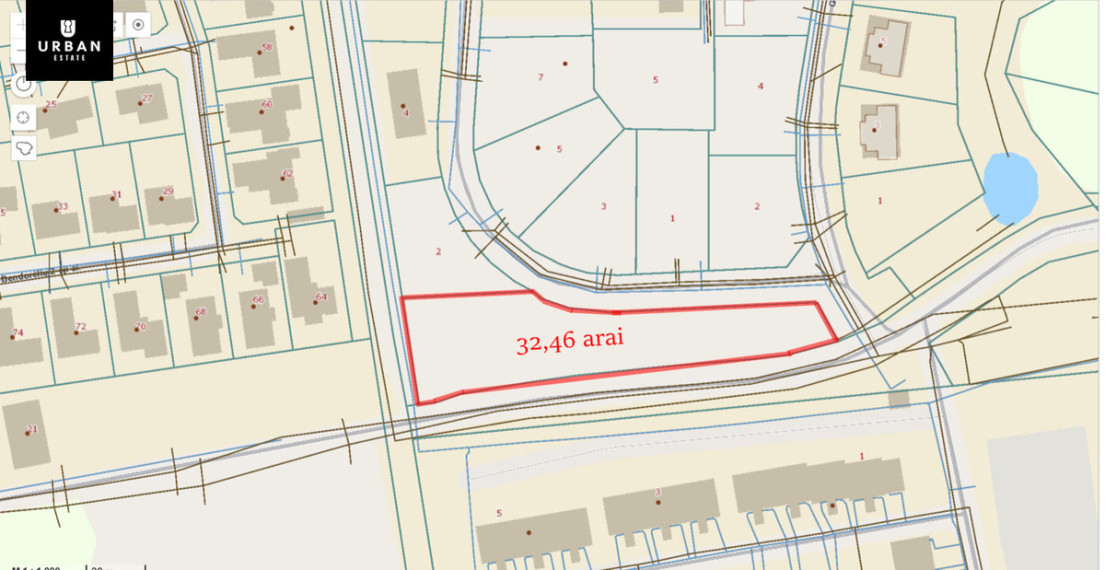 Parduodamas sklypas Bendorėlių 1-oji al., Bendorių k., 32.46 a ploto 3